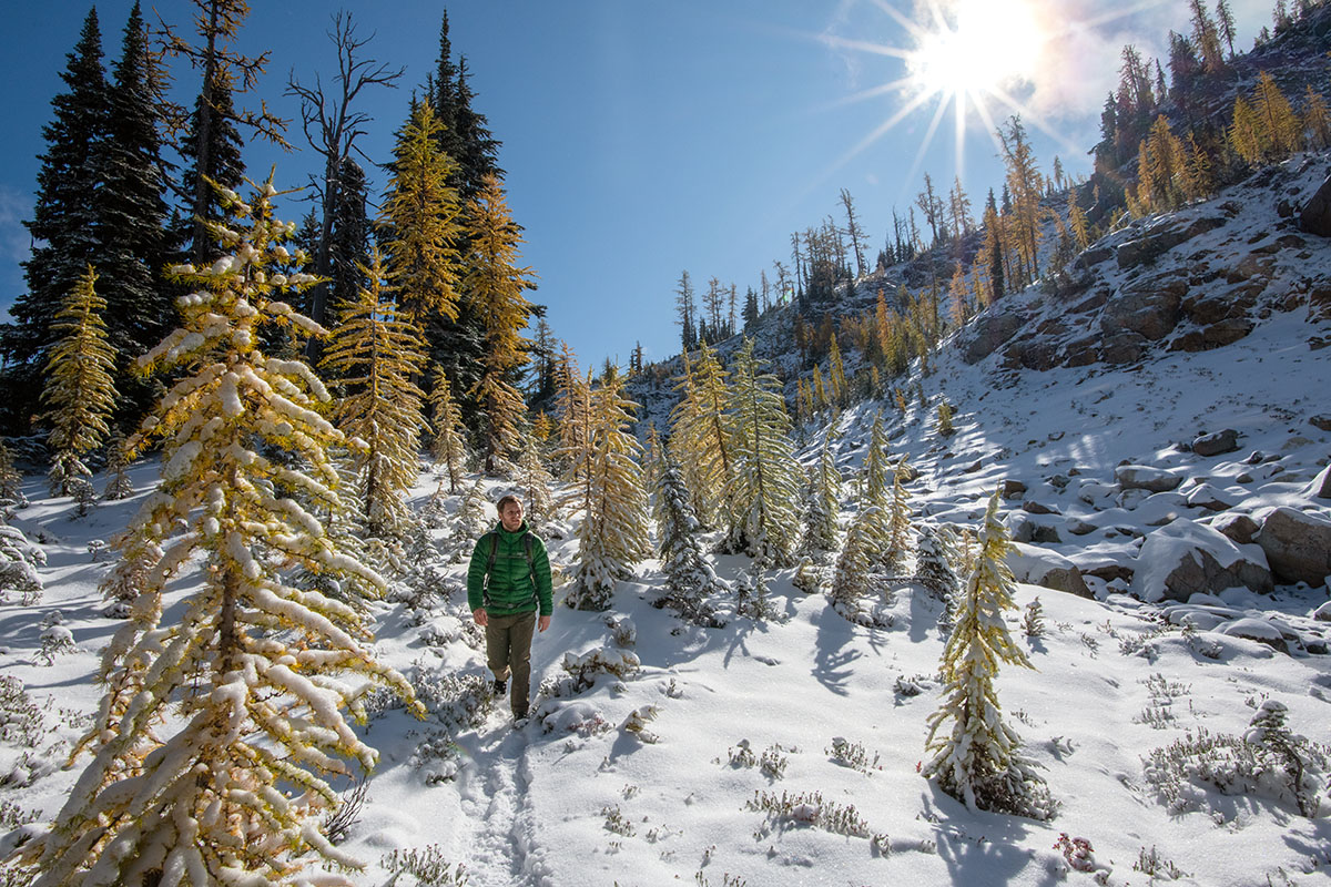 Down jackets (Arc'teryx Cerium LT)